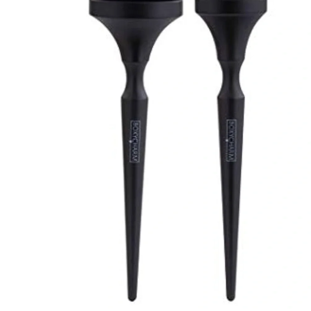 Boxycharm x Complex Culture Plush Powder & Contour Brush Set - Black (2pc
